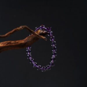 💜 "Andean Twilight" Crystal Bracelet 💜 10mm Bolivian Amethyst - 图片 1