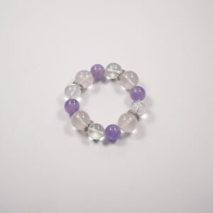 Celestial Trinity" Crystal Bracelet🌌✨🌙 Like wearing a galaxy of love, clarity and intuition ✨🌌🌙 - 图片 3