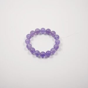 💜 "Lilac Dreamweaver" Crystal Bracelet 💎 13mm Premium Lavender Amethyst Strand - 图片 3