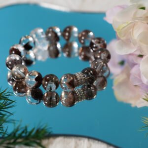 🌟✨ "Nature's Embrace" Phantom Quartz and Clear Quartz Bracelet: Ground Yourself in Beauty and Strength! 🌿💎 - 图片 2